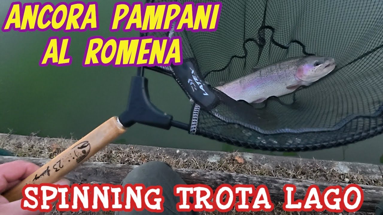Divertimento a Spinning con Trote BIG al Romena!