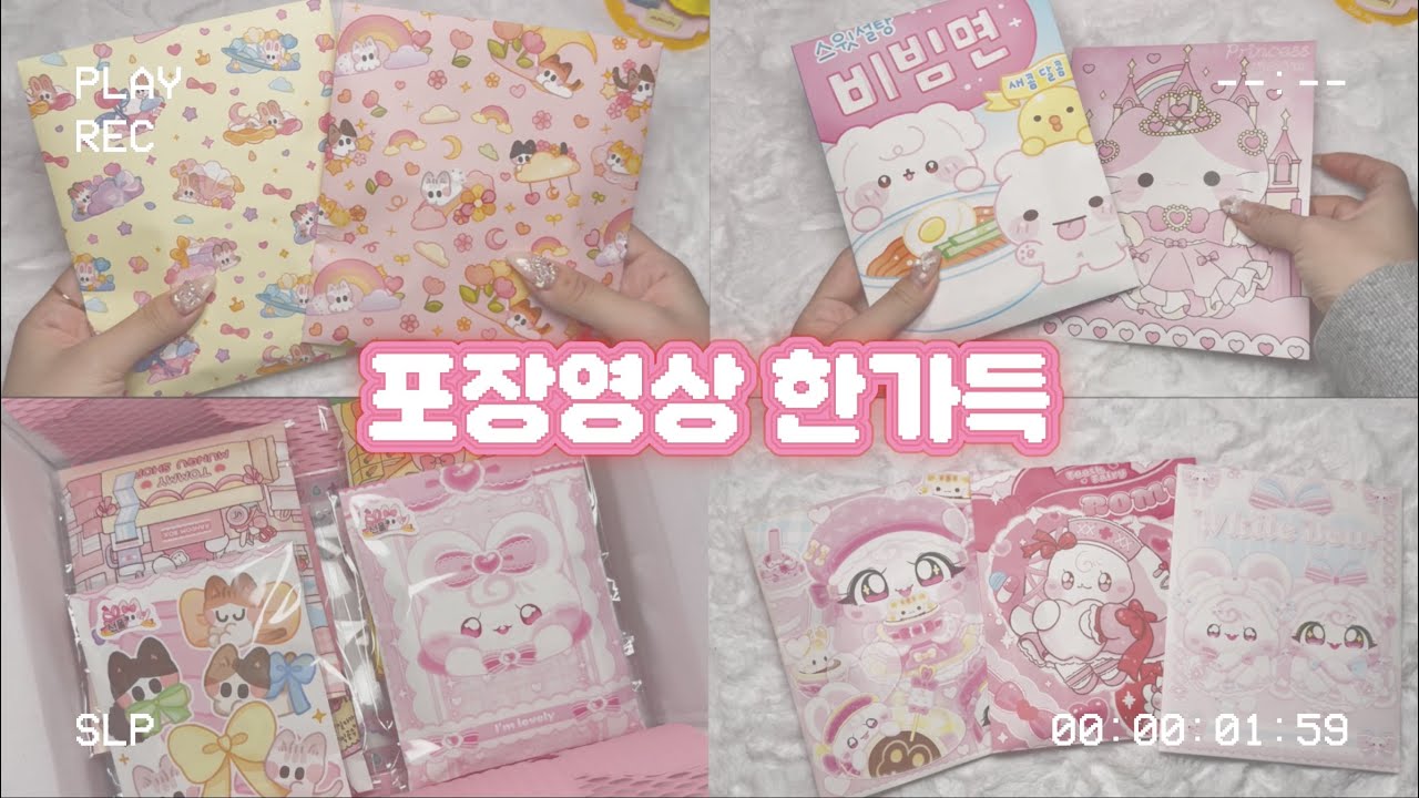ʚ 오랜만이예요 ૮ ྀི ′̥̥̥ ᵔ ‵̥̥̥  ྀིა • 포용계 브이로그 • 포장영상 • 문구사장 • 스마트스토어 • packing orders • asmr ɞ
