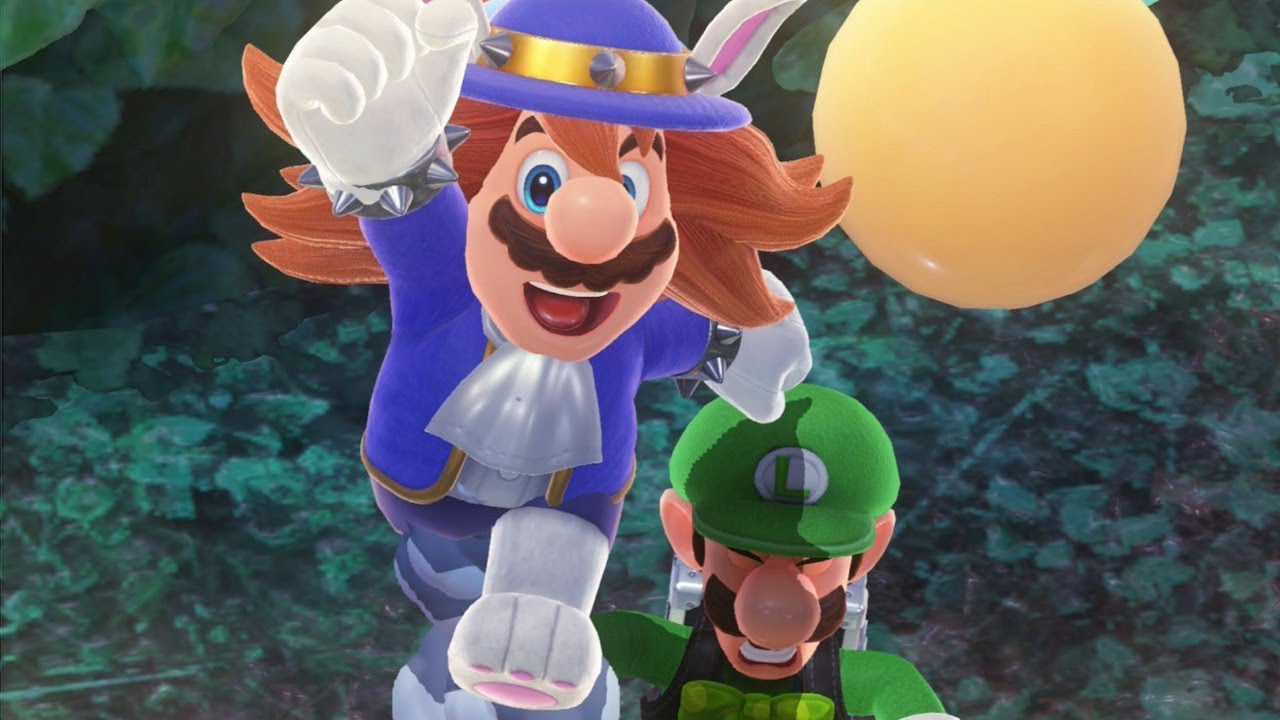 Super Mario Odyssey - Spewart Costume (DLC Gameplay)