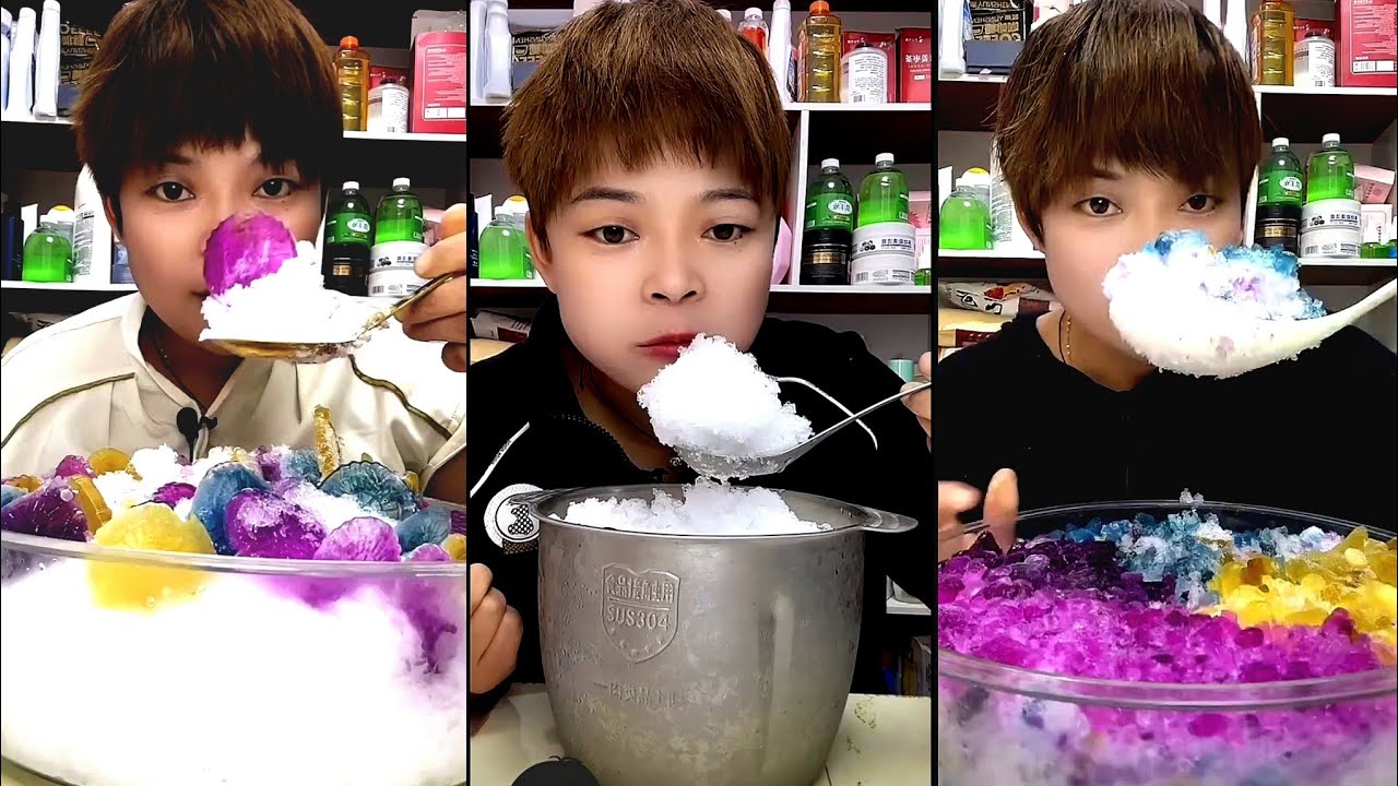 SOLO Y14 / ASMR SHAVED ICE EATING