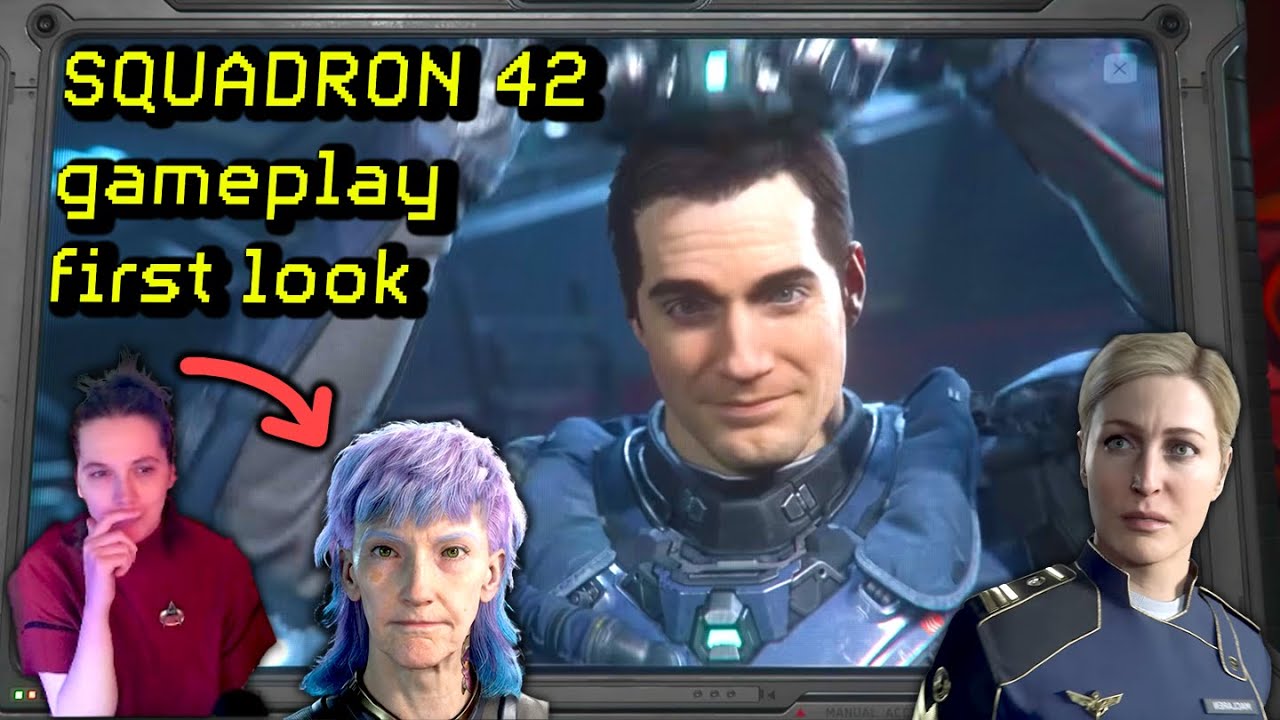 Star Trek fan watches Squadron 42 gameplay first look