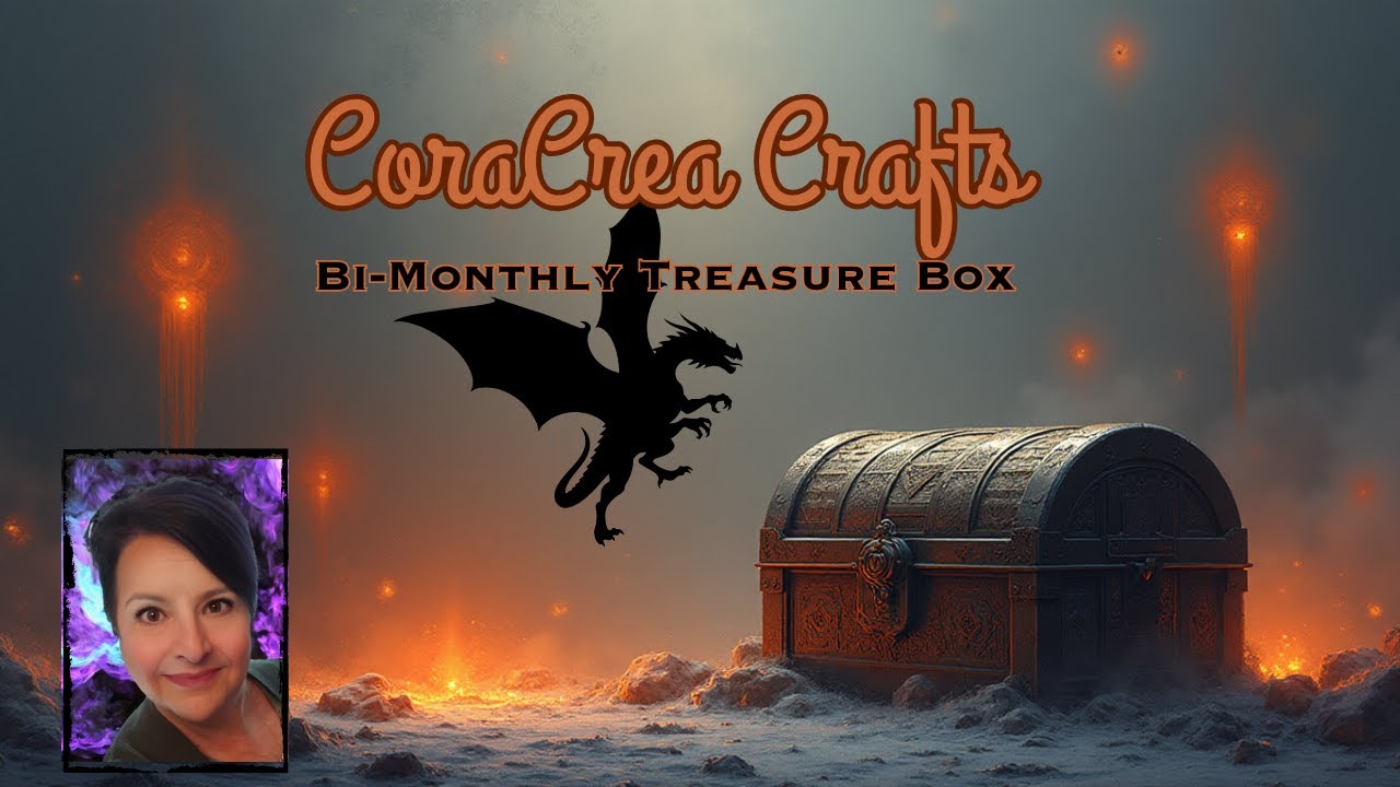 CoraCrea Crafts — двухмесячная шкатулка с сокровищами