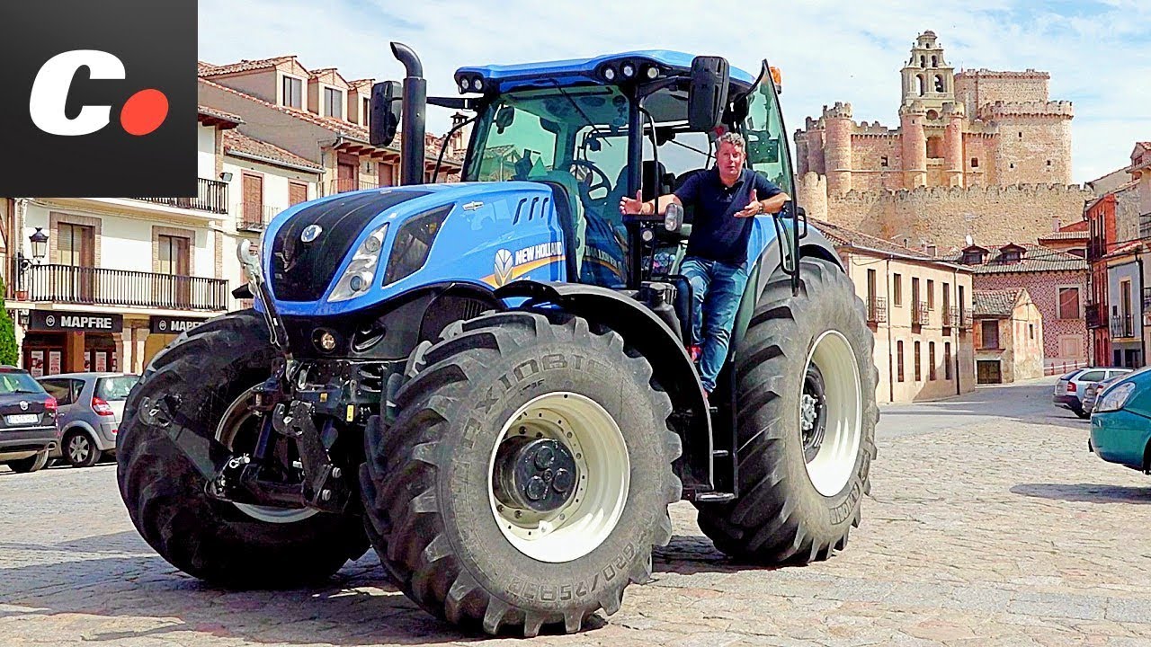 NEW HOLLAND JOB Cap. 2: Tractor T7 Heavy Duty 2017 | Prueba / Test / Review en Español | Coches.net