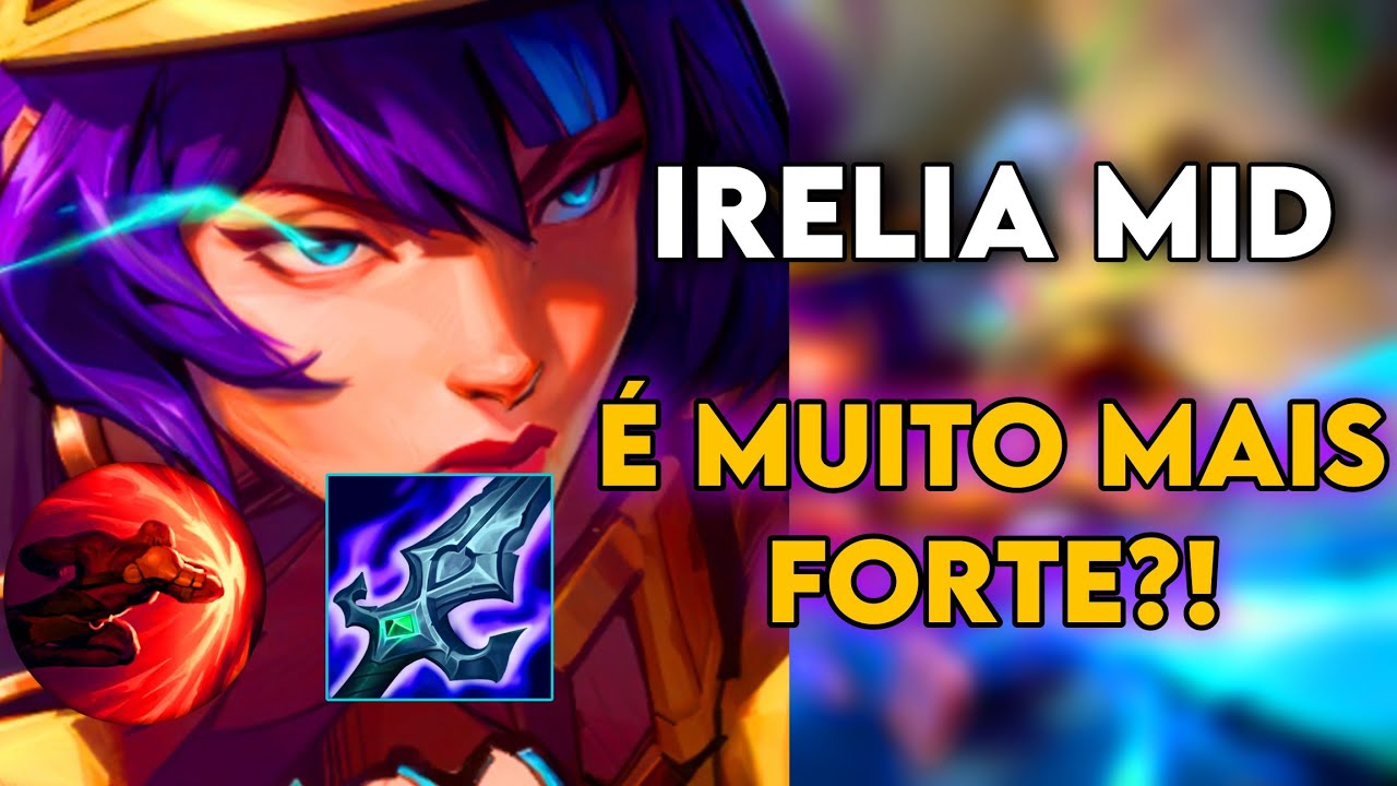 É IMPRESSIONANTE O QUÃO FÁCIL É CARREGAR DE IRELIA MID E SUBIR DE ELO FÁCIL! | LOL WILD RIFT IRELIA