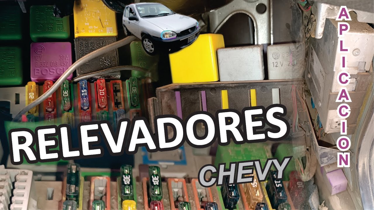 Aplicaciones de los relevadores de chevy, relevadores ocultos