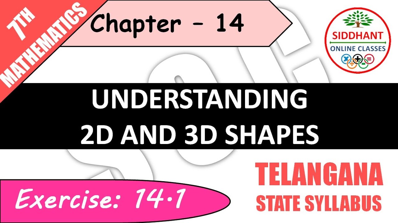 УПРАЖНЕНИЕ 14.1 | TS-7 КЛАСС-МАТЕМАТИКА-ГЛАВА 14-ПОНИМАНИЕ 2D И 3D ФИГУР ||
