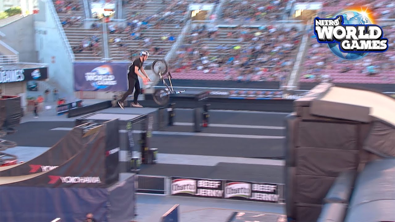 Ryan Williams Repeats as BMX Best Tricks Winner at Nitro World Games 2017