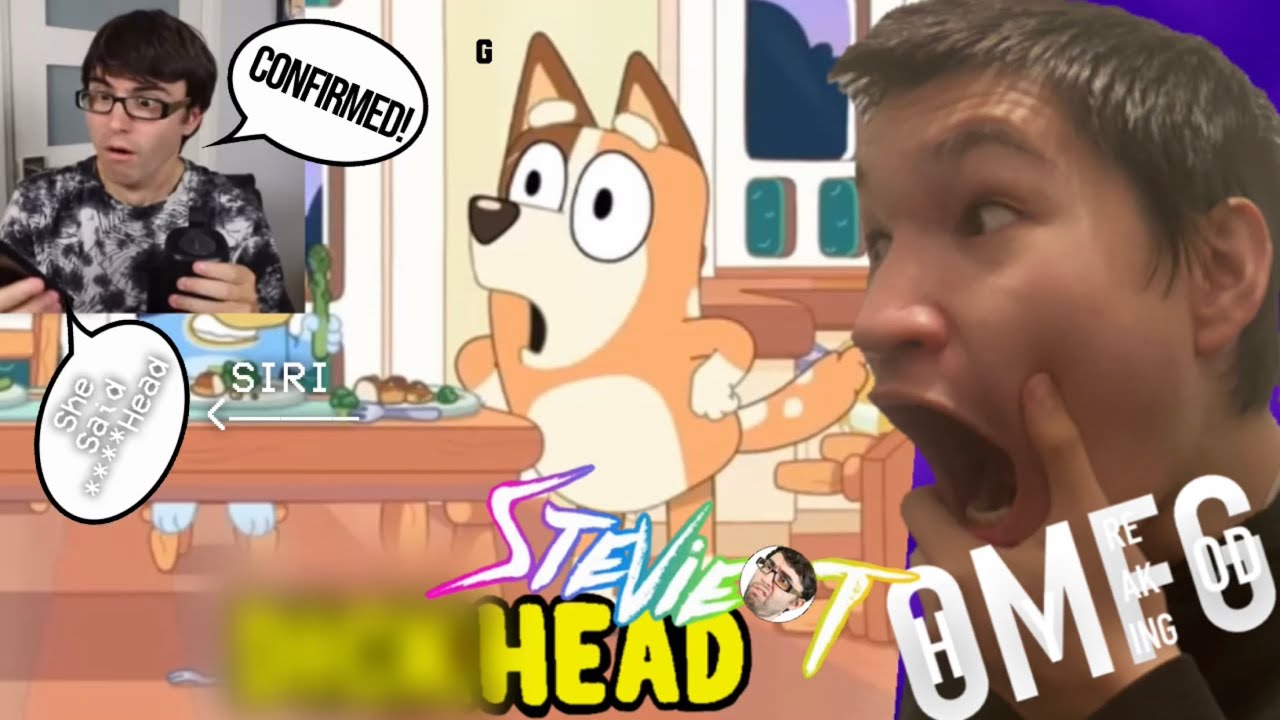 SIRI CONFIRMS BLUEY SWEAR!{⁠⁠⁠⁠@SteveTerreberry}{A Line Almost Got Disney CANCELLED}REACT
