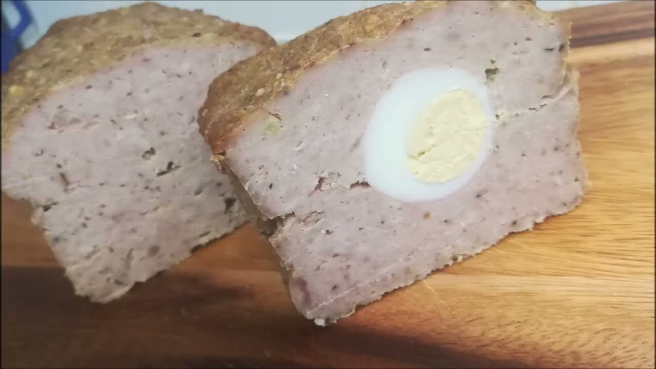 Pieczeń mielona z jajkiem, czyli pieczeń rzymska.