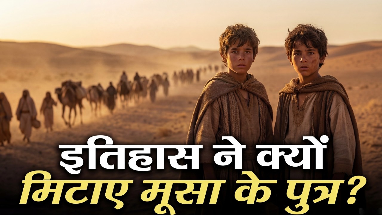 मूसा के बेटों को इतिहास से क्यों हटा दिया गया? छिपी सच्चाई