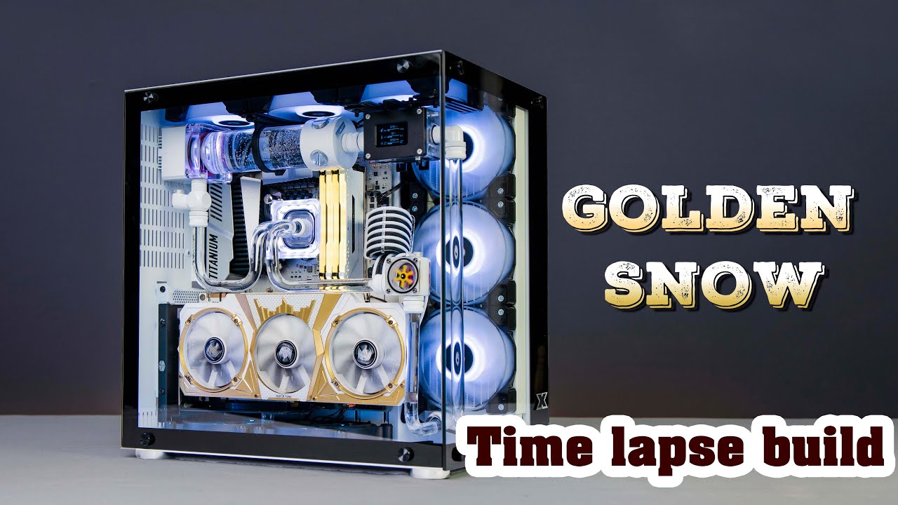 Time lapse build - Tản nước Freezemod 360 - case Xigmatek Aquarius Plus