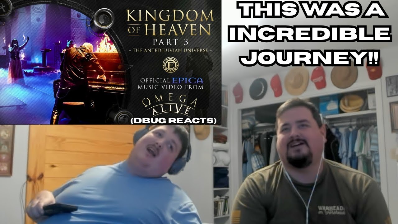 EPICA - Kingdom of Heaven Pt 3 - (ΩMEGA ALIVE) (OFFICIAL VIDEO) (DBUG REACTS)