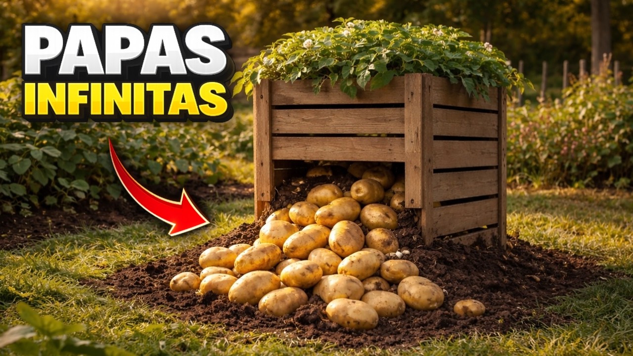 El Método Amish que Produce 50 Kilos de Papas en Medio Metro — ¿Por Qué lo Ignoramos?