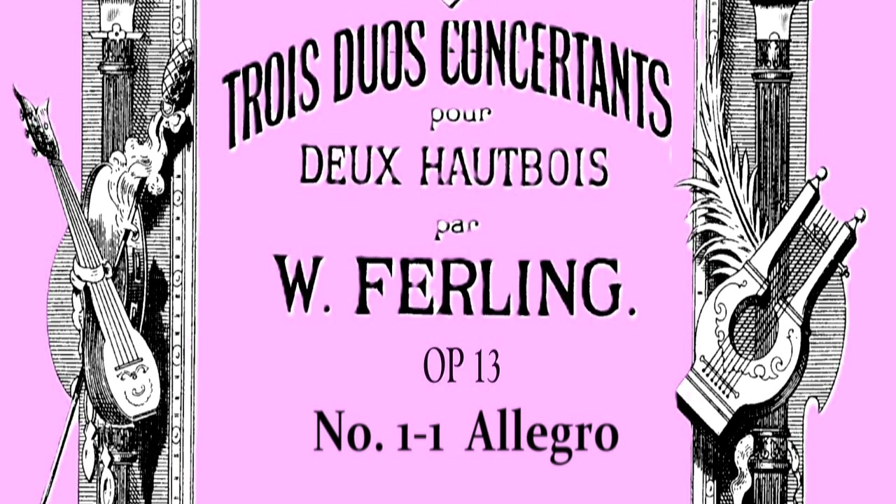 Ferling Op13 Duo 1 for two oboes