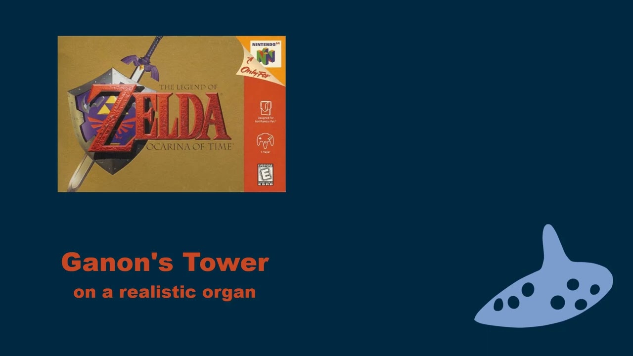 Ganon's Tower on a realistic organ