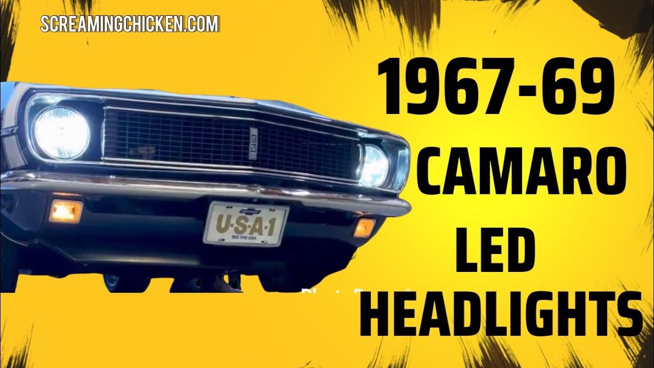 1967-69 Camaro LED Headlight Kit