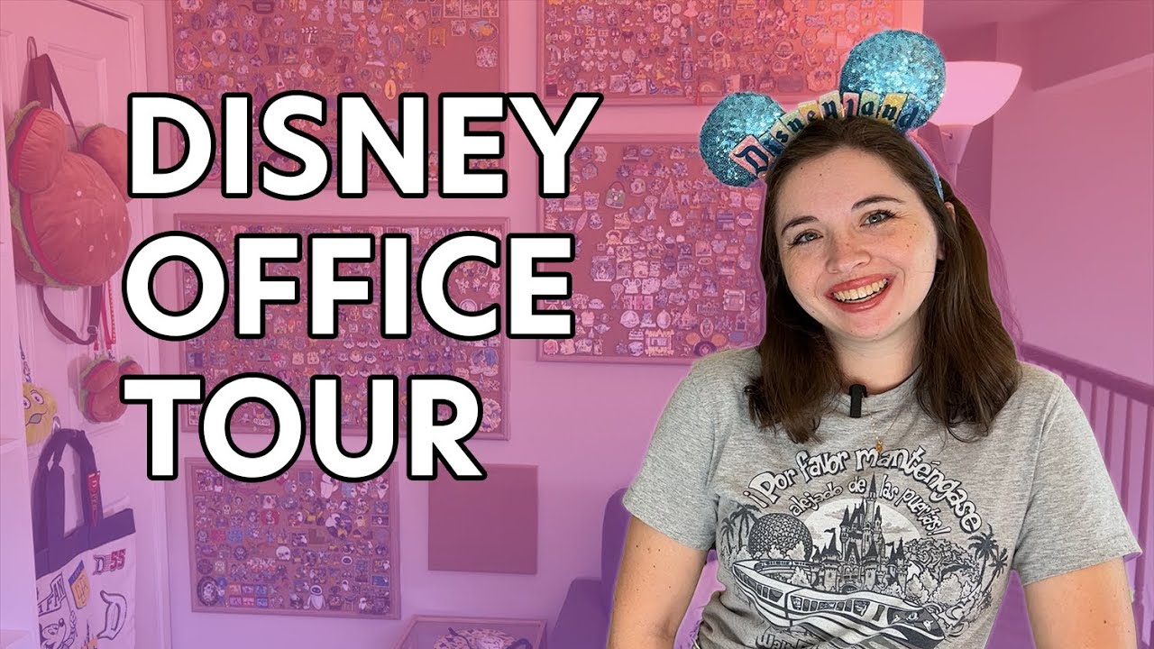 A Tour of My New Disney Pin & Craft Room!