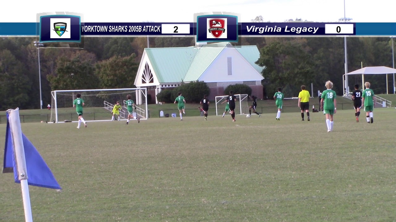 [Highlight] Yorktown Sharks 2005B Attack vs Virginia Legacy SC Wizards Green, 10-18-2020