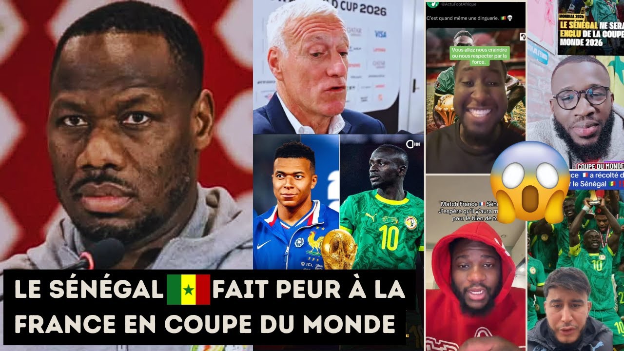 🚨🥵LE SÉNÉGAL VA MAÎTRISER🔥LA FRANCE EN COUPE DU MONDE ? LE SÉNÉGAL IRA AU MONDIAL