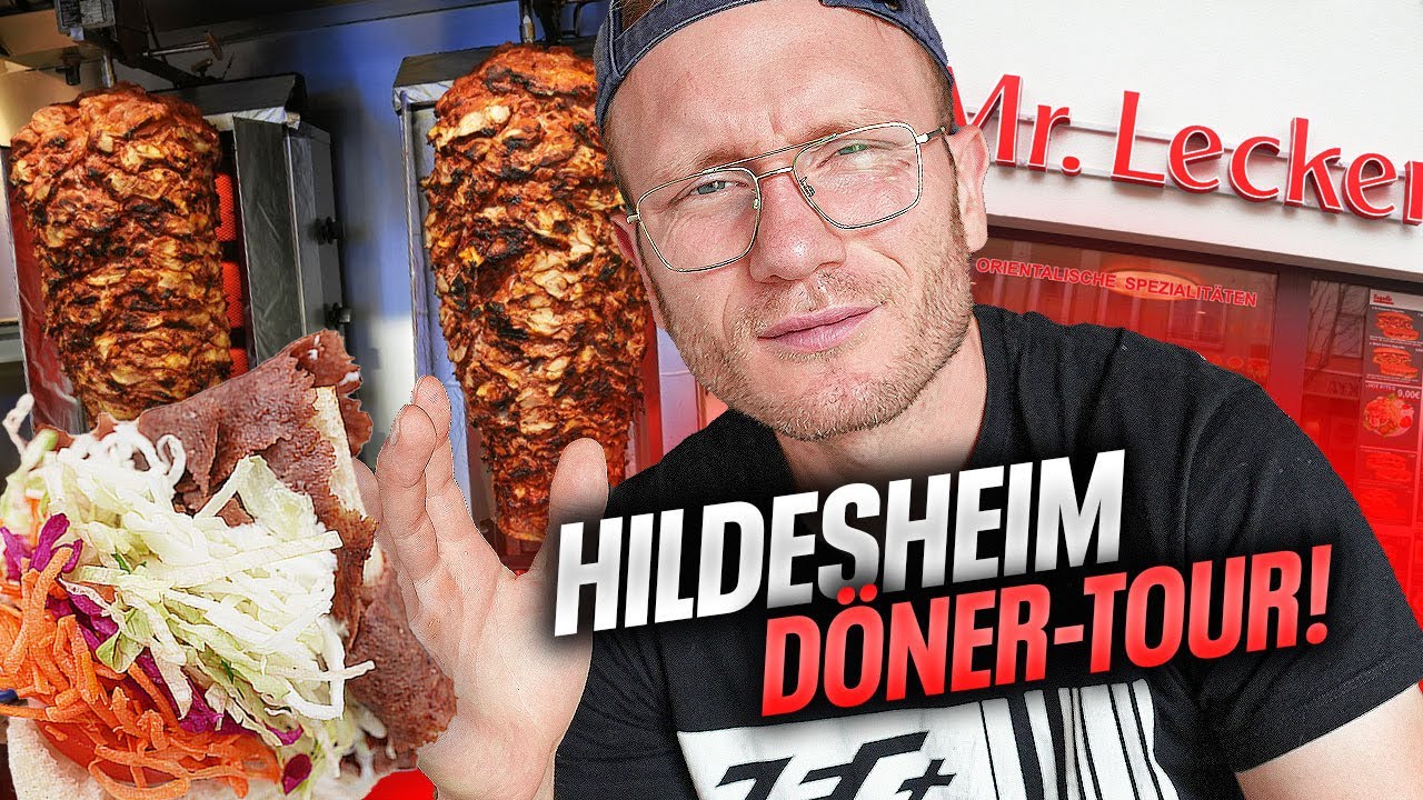 BESTER SHAWARMA meines LEBENS + YOUTUBES erste D&Ouml;NER TOUR durch HILDESHEIM!
