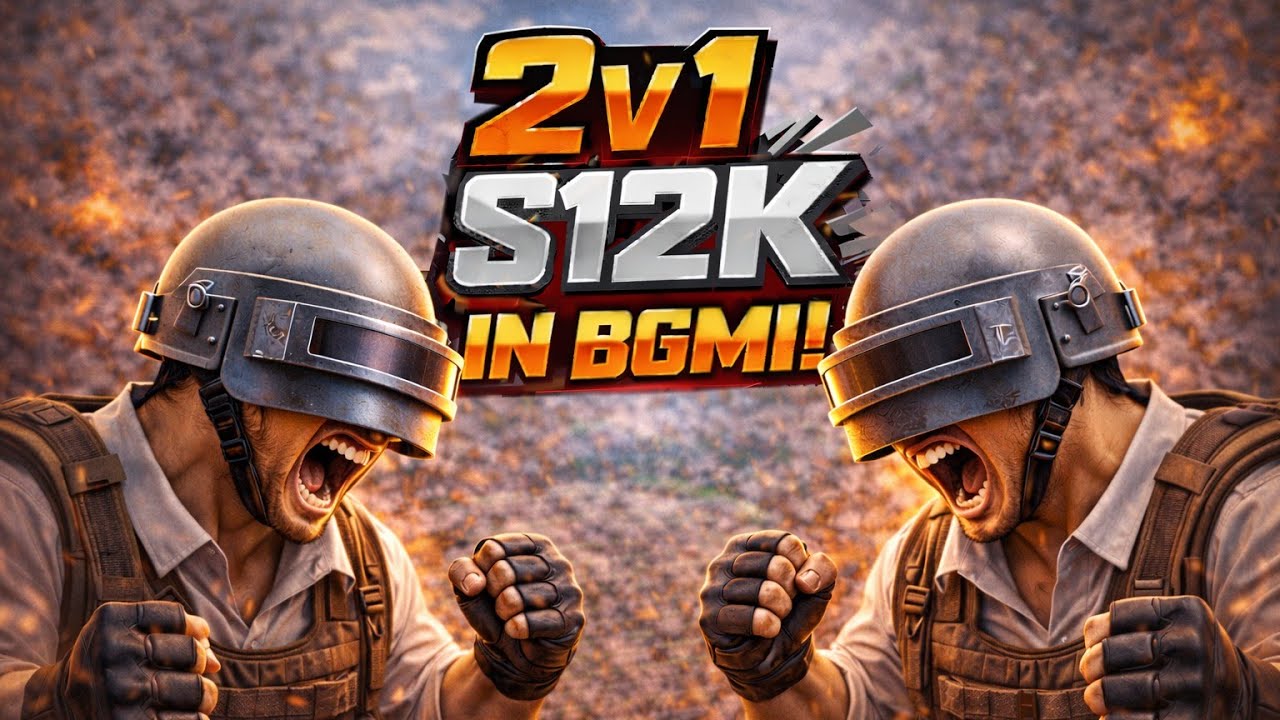 BGMI S12K 2v1 FPP