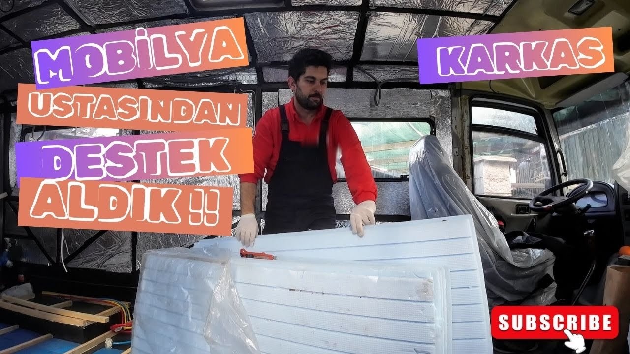 Karavanda Zemin izolasyonu ve karkas yapımı | Büyük sona 1 kala