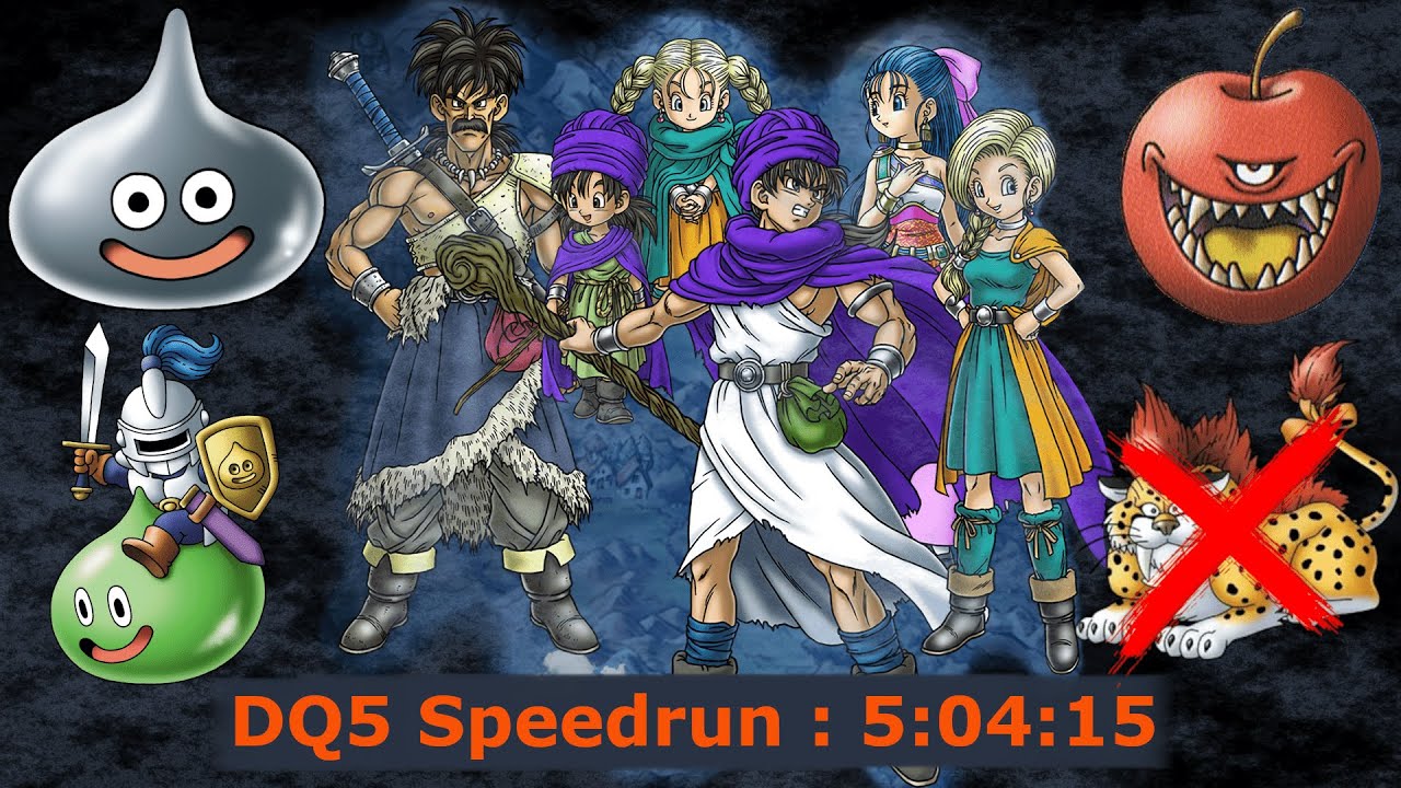[Former WR] Dragon Quest V 5:04:15 any% speedrun