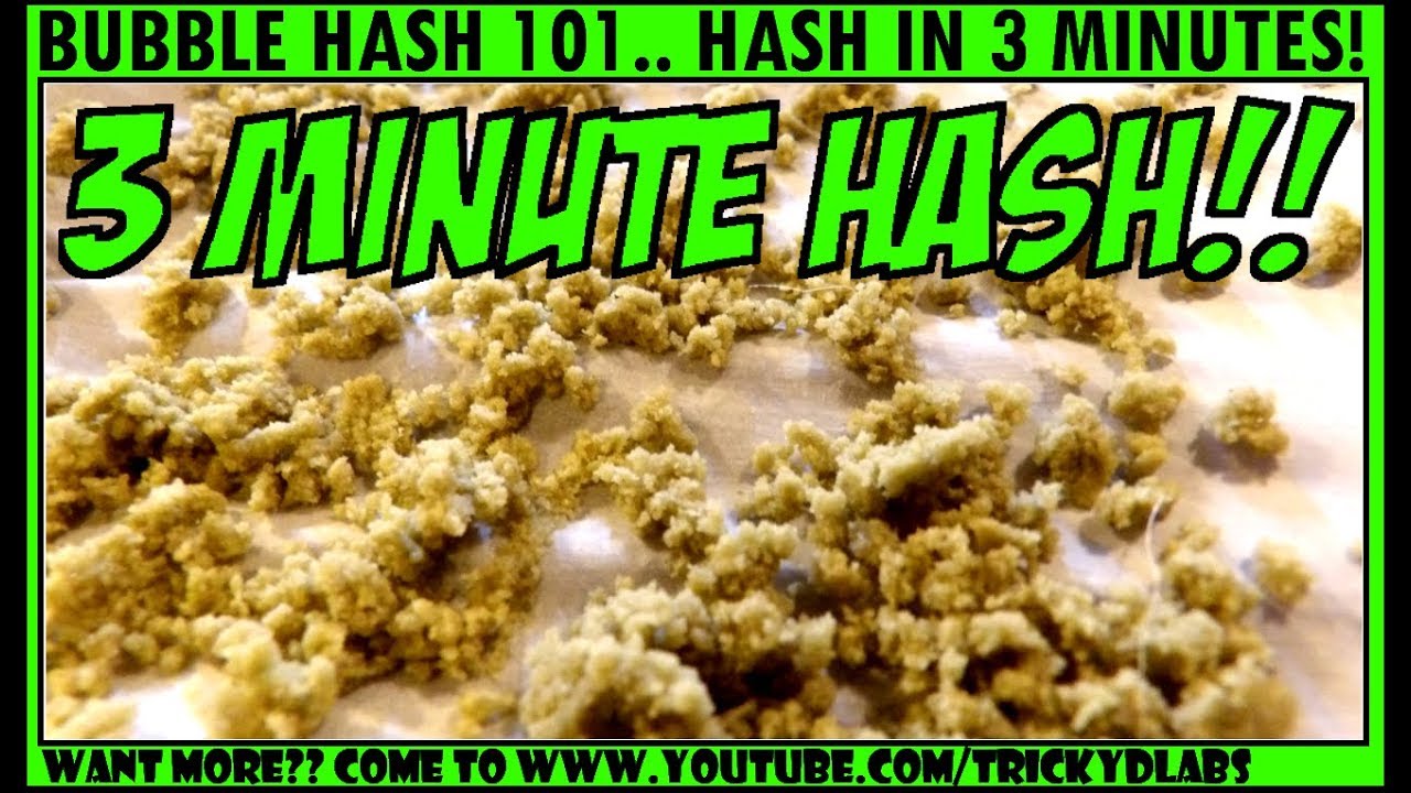 Full Melt Bubble Hash in Just 3 Minutes!!