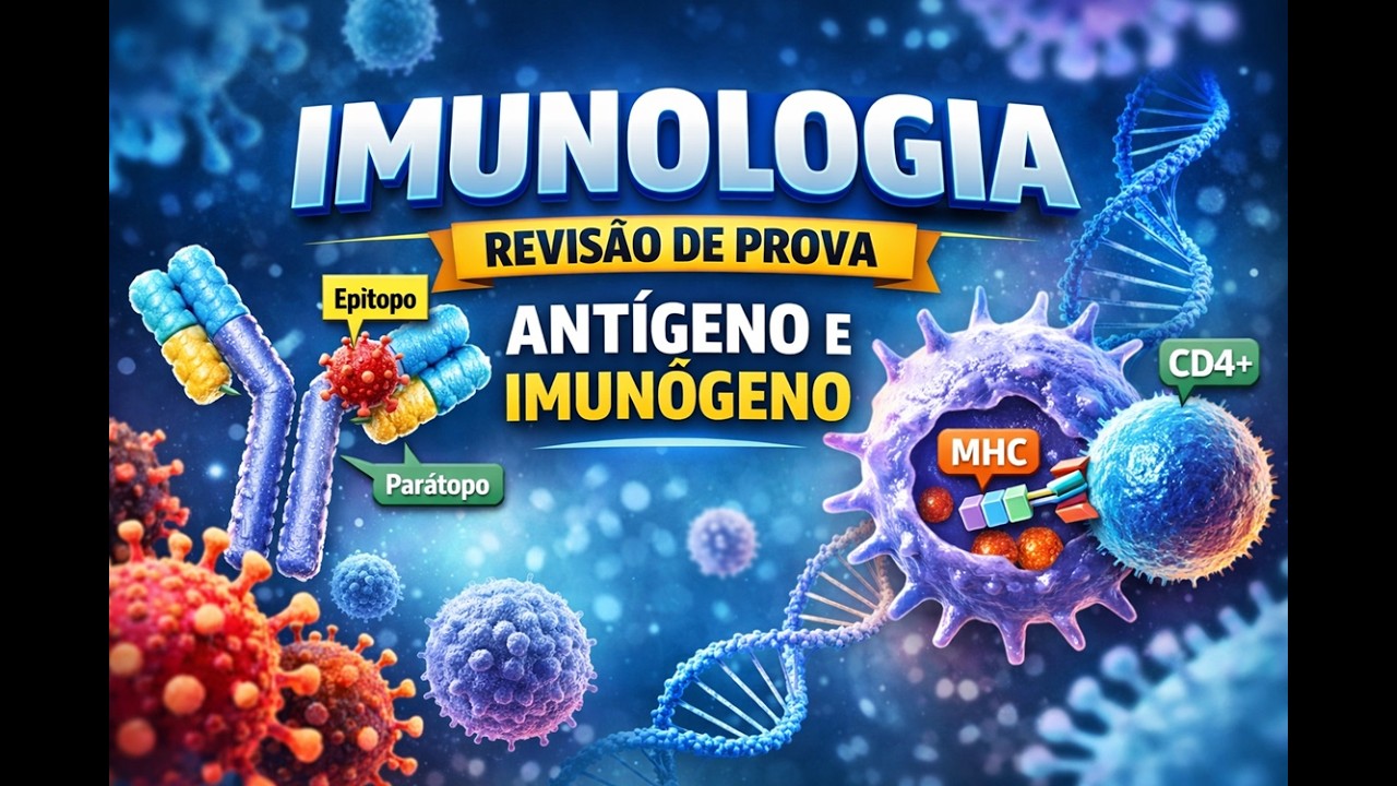 IMUNOLOGIA REVISÃO: ANTIGENO  E IMUNIDADE