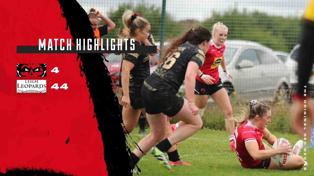 HIGHLIGHTS | Salford Red Devils Women 4-44 Leigh Leopards Ladies | Championship Round 11