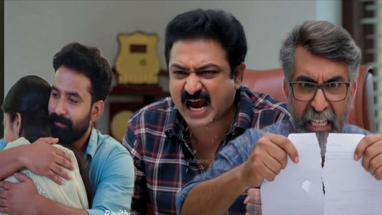 Divorce പേപ്പർ വലിച്ചുകീറി, ശ്രീകാന്തിന്നിട്ട് പൊട്ടിച്ച് ശങ്കരനാരായണൻ💥#pavithrampromo#pavithram 