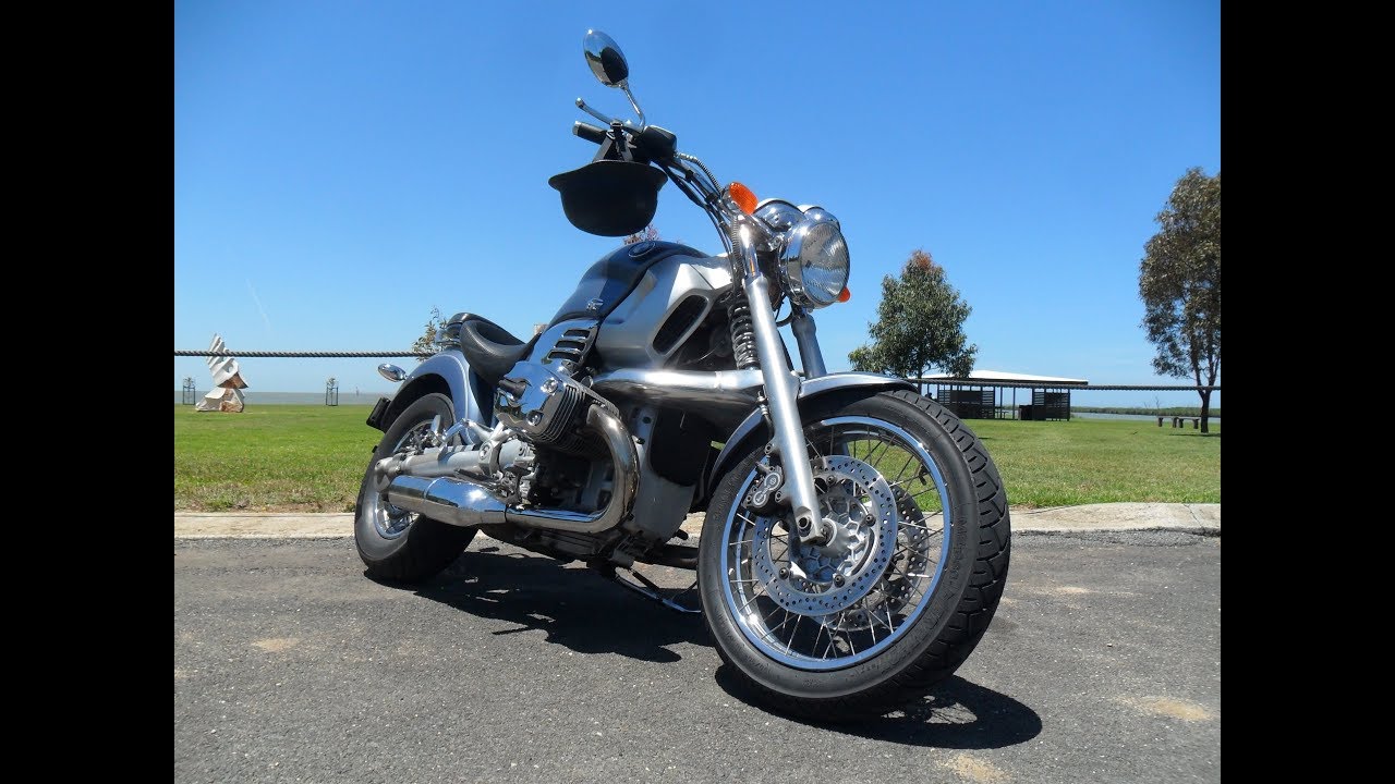 BMW R1200C - A NEW CRUISER with NEW EXHAUST SOUND!