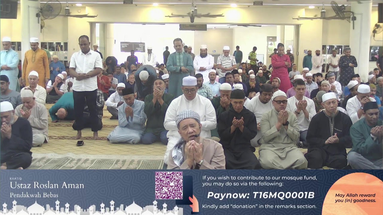 [LIVE] Masjid Maarof Solat Jumaat & Khutbah 13 March 2026