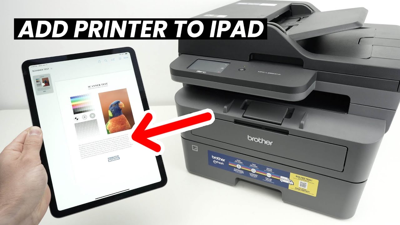 Как добавить принтер на iPad + Как печатать