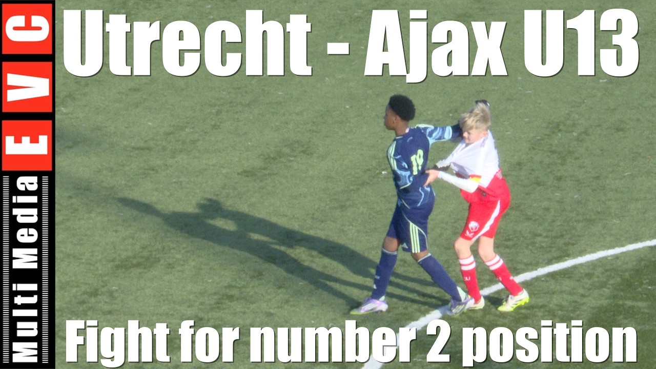 FC Utrecht - Ajax U13 | Fight for number 2 Position