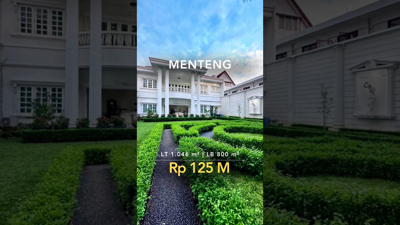 Rumah Dijual Menteng Jakarta Pusat #aimrealtor #rumahdijual
