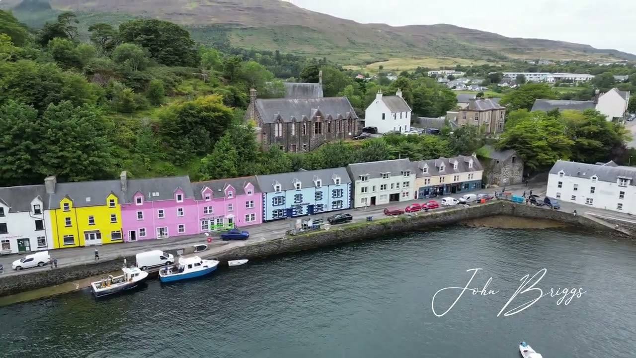 Portree, Isle of Skye Aerial Drone Tour 4K