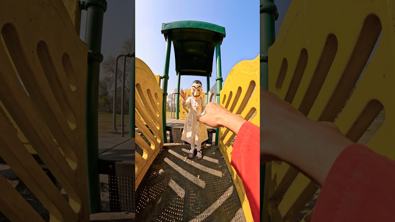 Parkour money heist playground rooftop most viral video 😨😱😱???#foryou #funny #viral #parkour