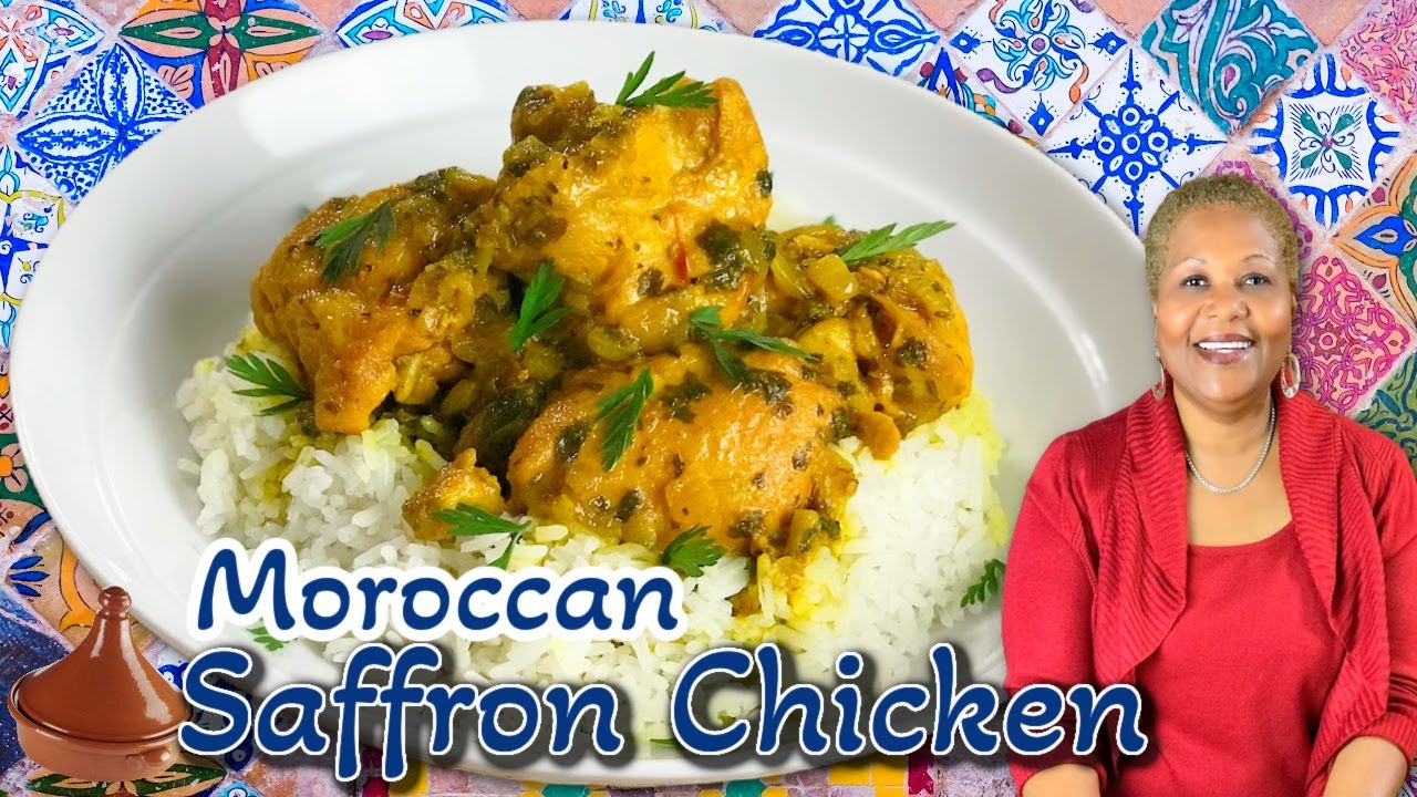 Saffron Chicken | Moroccan Collaboration #tastytagine
