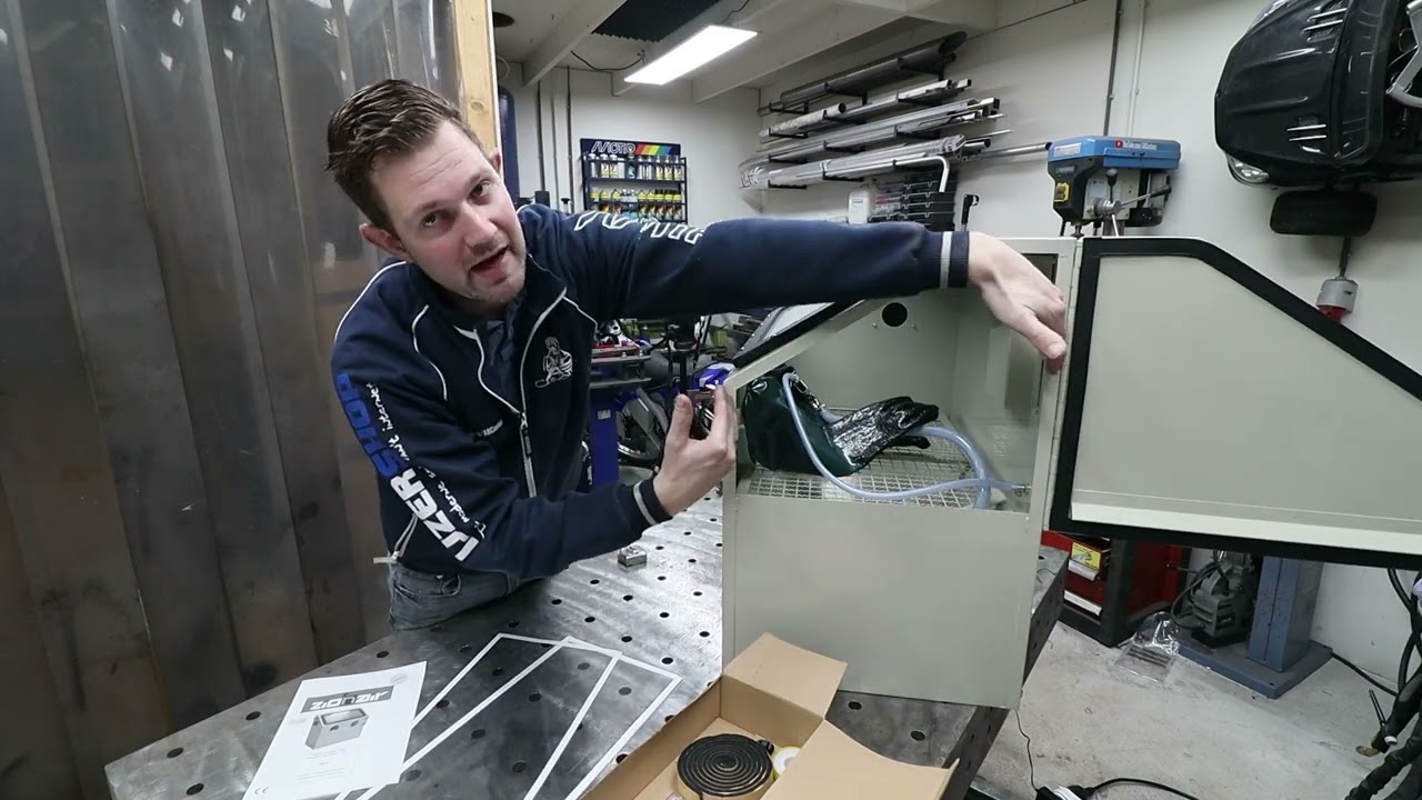 Kippers Rijssen Toolvlog - Straalcabines