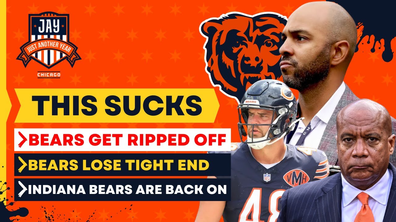 Bears RIPPED OFF by ATL, Must Fight Back for Picks + Lose TE to Rival & Indiana Bears is BACK ON