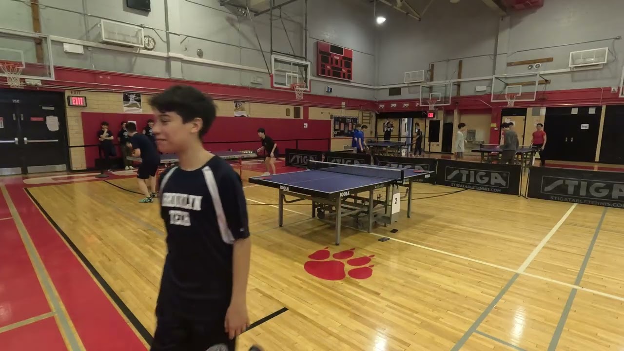 20260131 PSAL Individuals - Boys Singles QF - K. Berfirer vs W. Saengdet