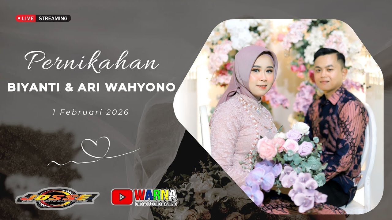 🔴 CS. JOSSE | PERNIKAHAN BIYANTI & ARI WAHYONO | MINGGU 1 FEBRUARI 2026 | WARNA MULTIMEDIA