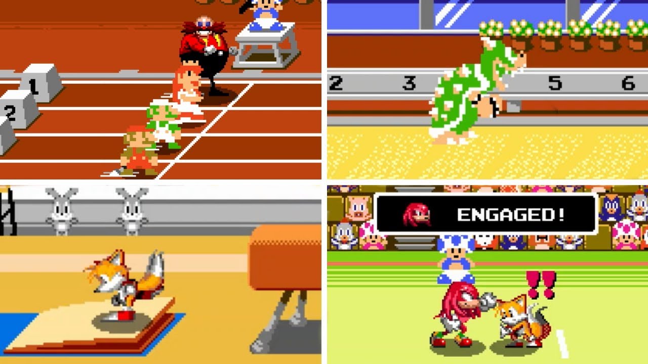 All 1964 Events Mario And Sonic Olympics 2020 Tokyo - Nintendo Switch Gameplay