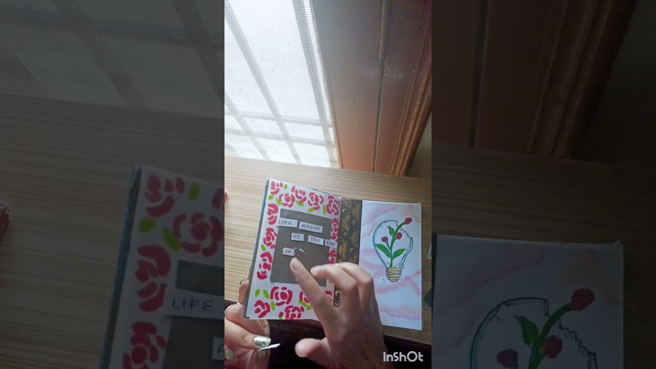 DAY 2💖handmade journal21Day journalchallenge JOURNAL