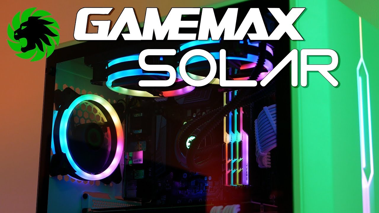 Gamemax Solar Case Review and Build!
