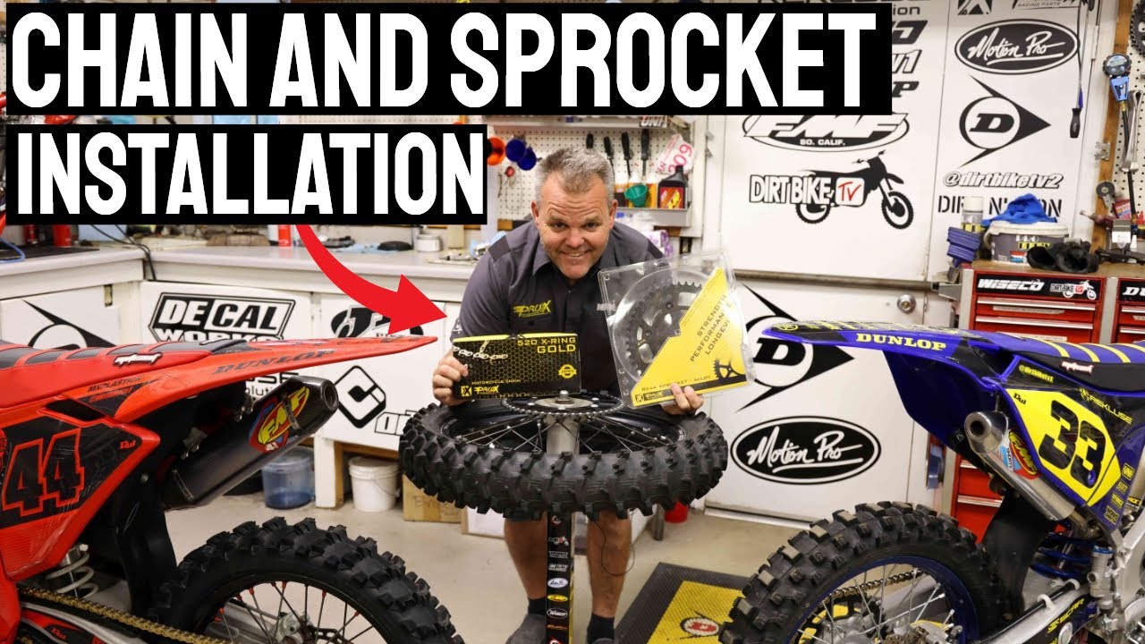 Chain and Sprocket Install!