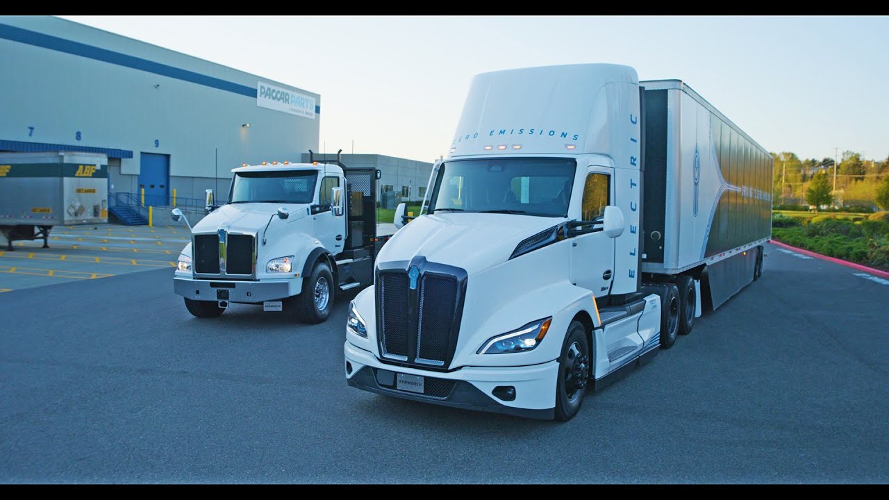 Представляем новое поколение аккумуляторных электрогрузовиков Kenworth