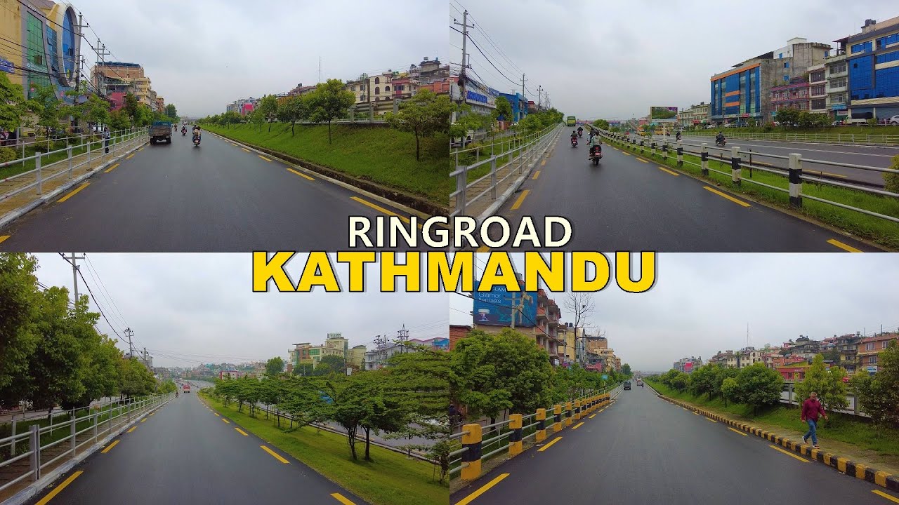 Brand NEW Pitch Road in Capital of NEPAL🇳🇵 - 4K RINGROAD 😳 can't believe this is Nepal !! July 2023