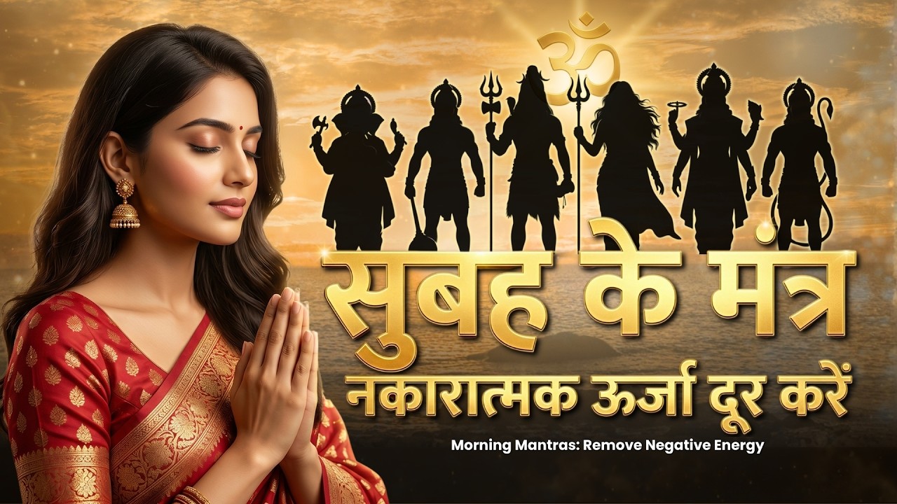Best Morning Mantras | Hanuman, Ganesh, Shiva, Gayatri & Navgrah Mantra | Remove Negative Energy